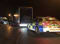 Driver arrested after stolen cars found in HGV