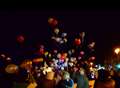 Hundreds set off balloons in memory of Mara 