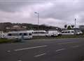 Confrontation as travellers set up camp