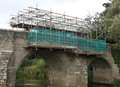 Bridge repair works delayed by a month after damage