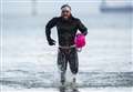 Record swimmer dives into one-man stage show