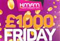 Faversham kmfm listener pockets '£1,000 Friday' prize
