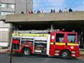 Forty firefighters tackle tower block blaze