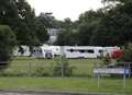Barriers installed to stop travellers setting up camp