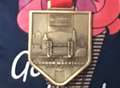 Stolen marathon medal found in garden