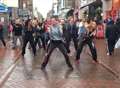 Flash mob takes over Deal high street