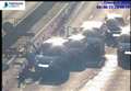 Hour-long delays on M25 after four-vehicle crash