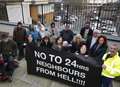 "No to 24 hours" - neighbours' protest to fast food giants