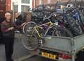 Mountain of bikes 'stolen quicker than they're being sold'
