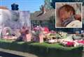 Mourners line the streets for baby’s final journey in Cinderella carriage