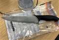 Police dog sniffs out knife and drugs at station