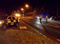 Drink drive charge after car flips on Old Thanet Way