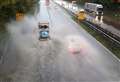 Rain causes perilous driving conditions 