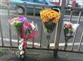 Floral tributes laid at scene of fatal crash