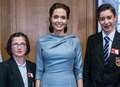 Pupils' lunch with Angelina Jolie Pitt