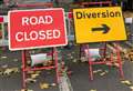 Reason behind road closure causing town centre disruption