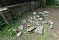 Gravestones destroyed as teens 'run riot' daily