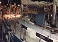 Family rescued from stricken yacht