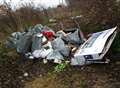 Fine over fly-tipped rubbish - including kitchen sink