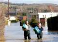 Kent remains on flood warning after dozens of families evacuated