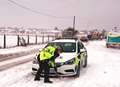 Snow and ice causes travel chaos