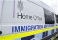 Migrant detained at services