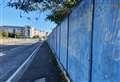 'Eyesore' blue hoardings finally set to be removed 