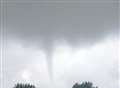 Pictured: 'Tornado' spotted over Kent