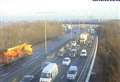 Two people injured in multi car pile up on M25