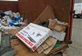 Man fined after dumping waste in company's skip