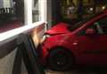 Car crashes into high street pub