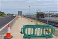 Roundabout work to stop after two weeks