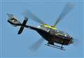 Police helicopter deployed in hunt for suspect