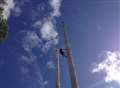 Pole climbing contest is a first for Kent County Show