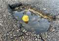 Rubber duck in ploy to fix pothole plight