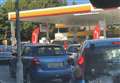 Buses caught in petrol queues
