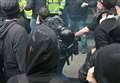 Political groups 'brawled outside M&S'