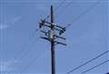Snapped electricity pole causes power cut