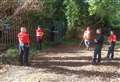 Park taped off after search for vulnerable person