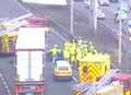 Serious crash closes Dartford Crossing