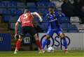 The best pictures from Gillingham's 2-0 defeat against Cheltenham
