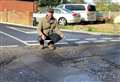'We demand urgent repair for dangerous pothole' 