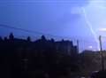 Woman 'burnt' in lightning strike