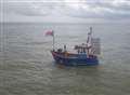 Kent fishermen join Thames flotilla to back Brexit 