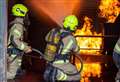 Firefighters tackle blaze at Detling Aerodrome
