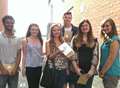 Students in east Kent celebrate A-level success