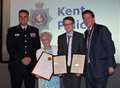 Award for pensioner who fought off robber 
