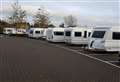 Travellers pitch up next to council offices
