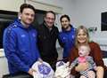 Football club's gift to hospital patients
