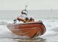 Lifeboat launched after reports person in water